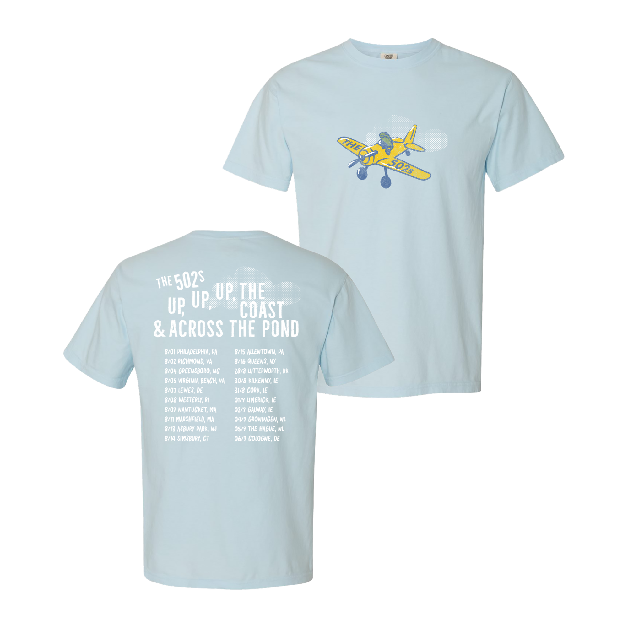 Up the Coast and Across the Pond Tour Tee