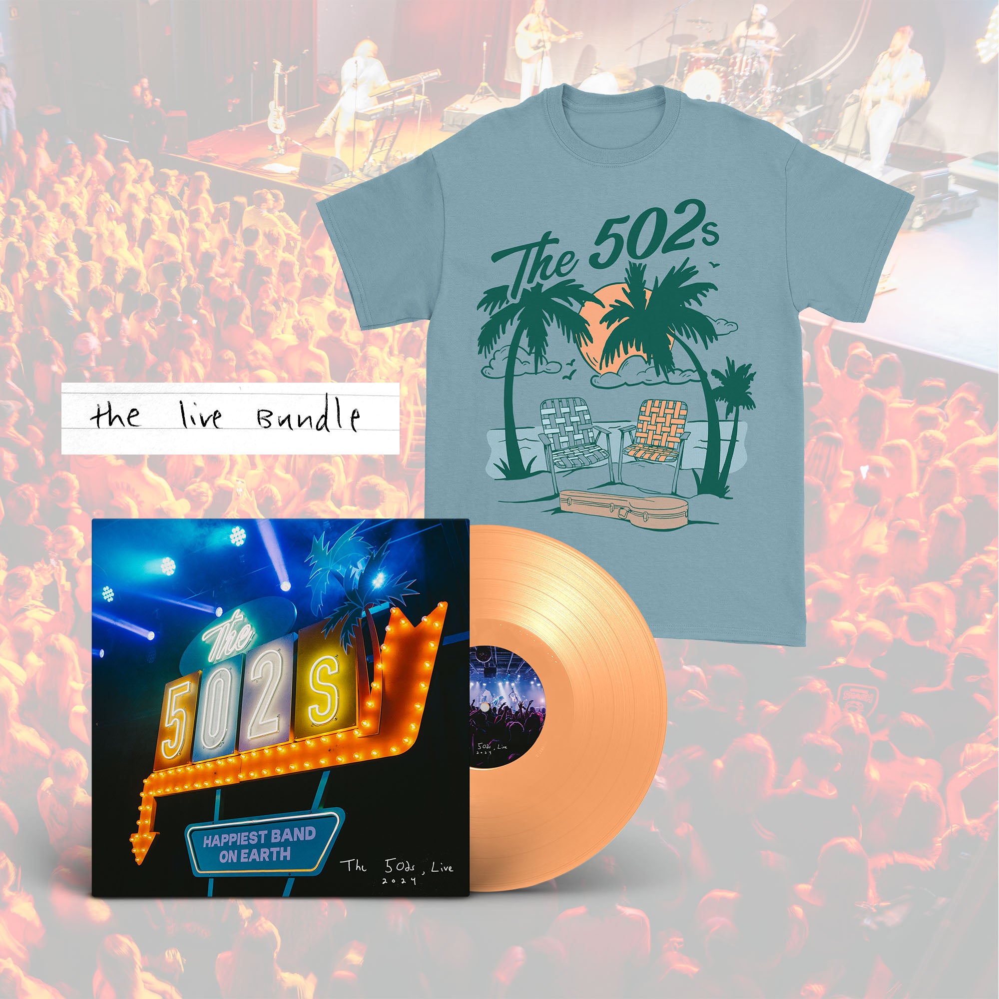 Live Vinyl + Beachin' Shirt Bundle (Pre-Order)